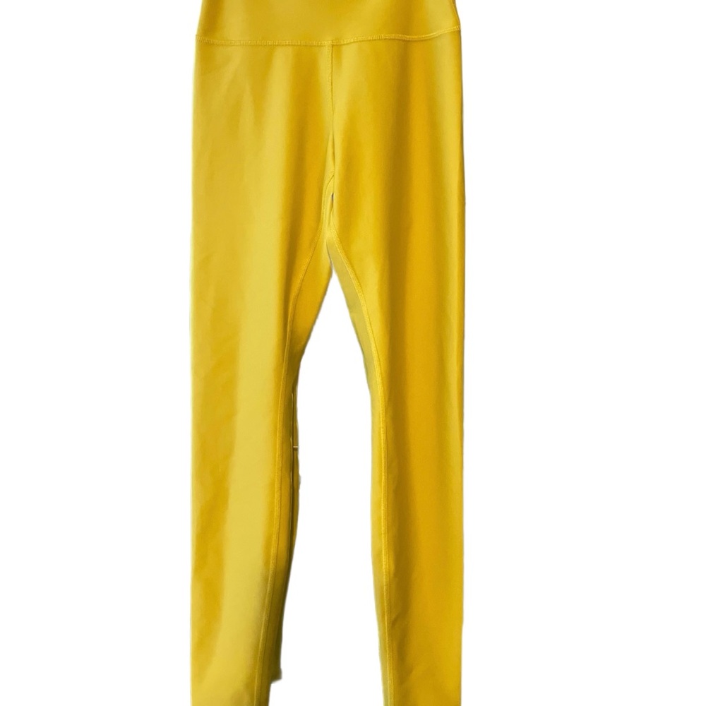 Alo Yoga Airlift Yellow Leggings - Picture 2 of 3